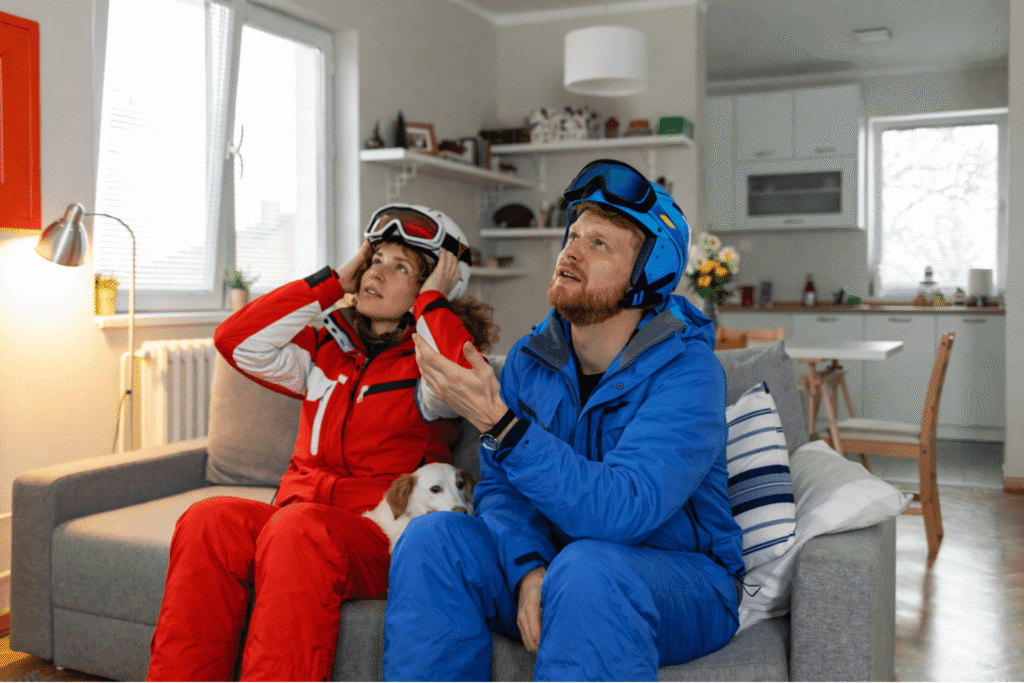 Couple lyonnais subissant froid et bruit — plafond mal isolé