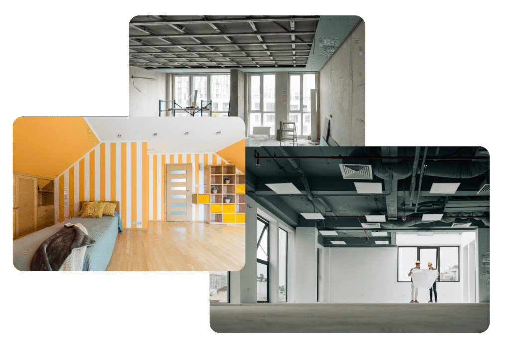 Isolation des plafonds — habitations et locaux professionnels à Lyon