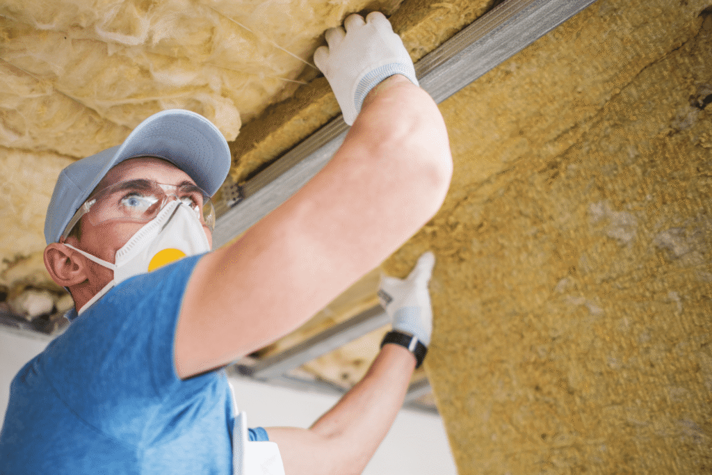 Travaux d'isolation des plafonds par un artisan RGE à Lyon et région Rhone-Alpes