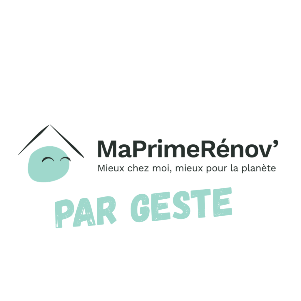 Logo MaPrimeRénov' — aide isolation Lyon par geste