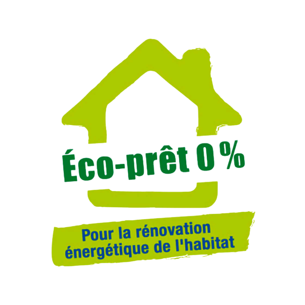 Logo Éco-PTZ prêt à taux zéro isolation